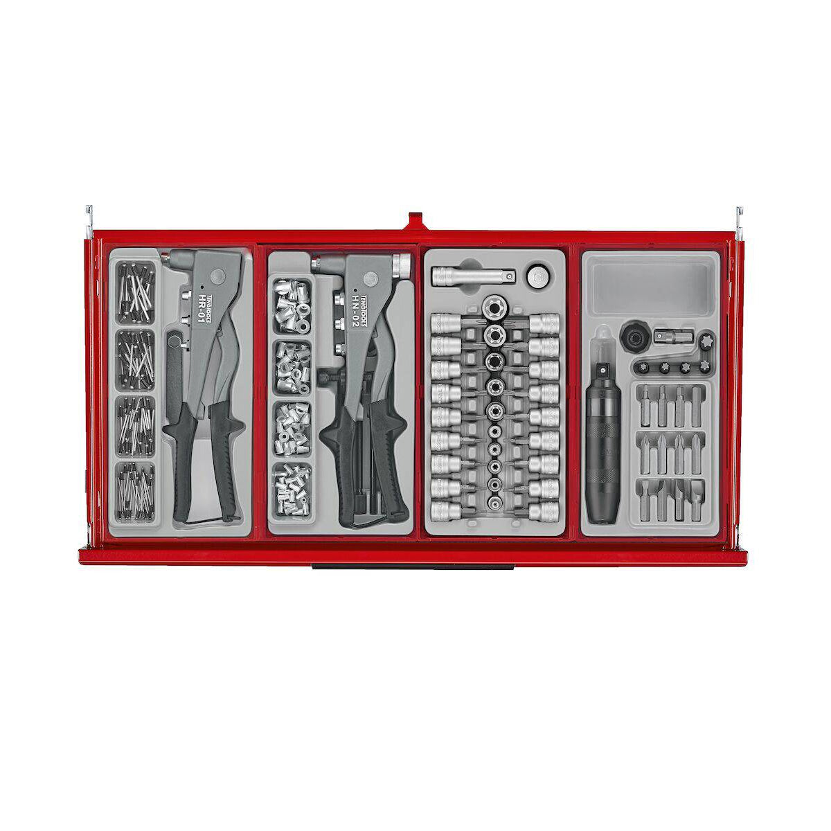 TengTools 26" PRO35™ Industrial tool kit - 753 pieces