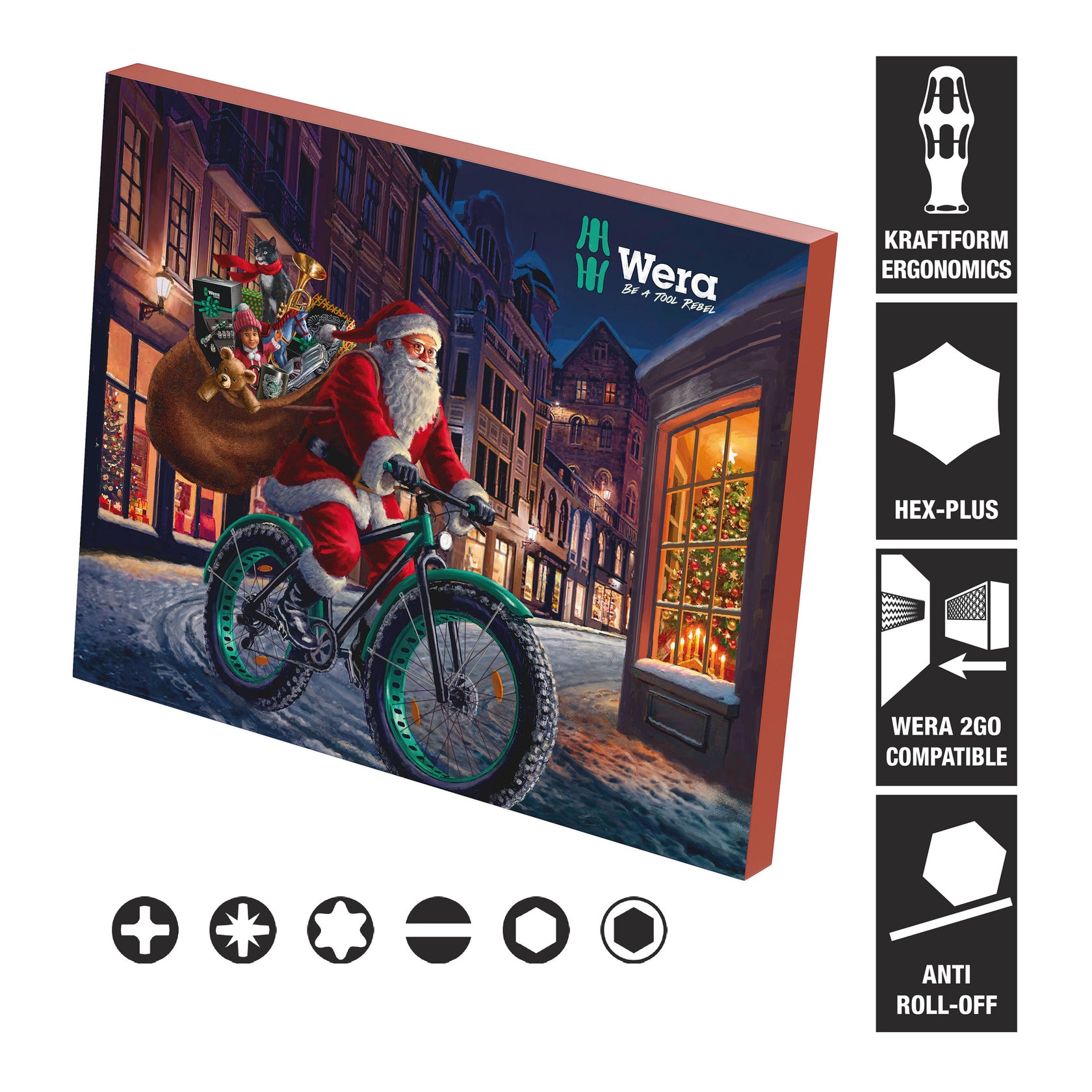 Wera Advent Calendar 2023 24 Pieces TCES Offers