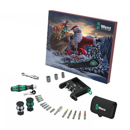 Wera 2024 advent calendar box and contents