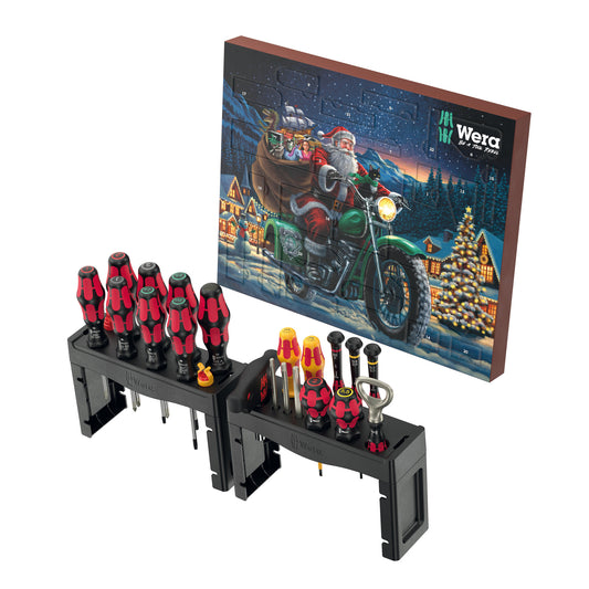 Wera Tools Advent Calendar 2025 Box and tools
